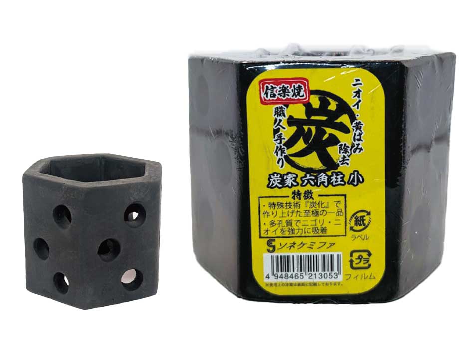 炭家　六角柱　小